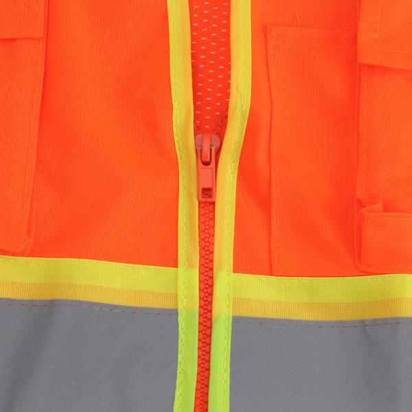 Réflecteur de sécurité à haute visibilité gilet réfléchissant construction porter vêtements de travail de protection respirants