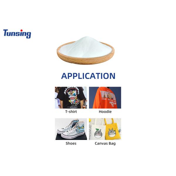 DTF 1kg 5kg 20kg DTF Printer Powder White Polyurethane Tpu Hot Melt Adhesive Powder For Heat Transfer