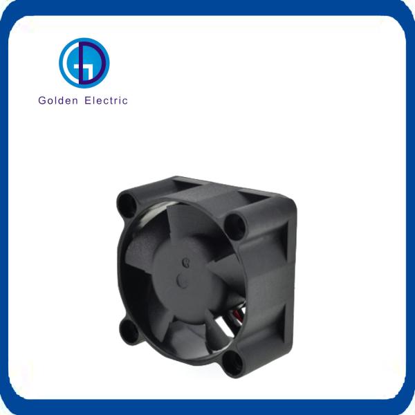 Waterproof Brushless DC Axial Cooling Fan Black 24G With Adjustable Speed