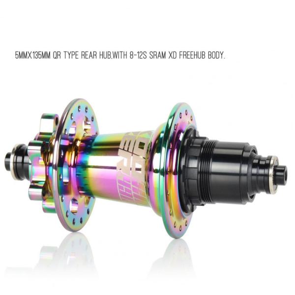 Koozer Newest XM490Pro 72 Clicks 4 Bearing 6 Pawls 32H Mtb CNC Mountain Bicycle Disc Hub