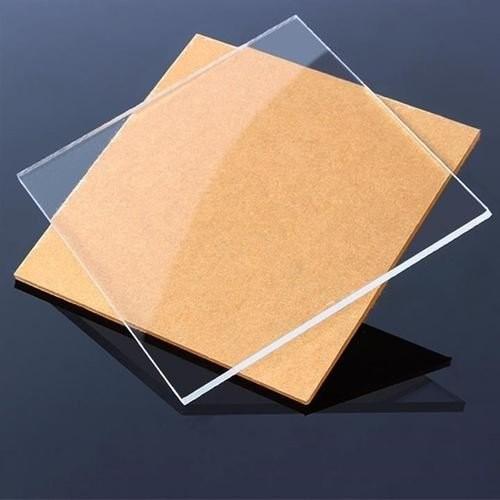 PMMA lustrados acrílicos chapeiam a folha acrílica 25mm clara 1220mm x 2440mm de 3mm transparentes