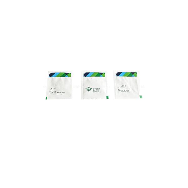 Papel especial de impressão flexográfica para fácil raspagem de sacos de sal, pimenta e açúcar