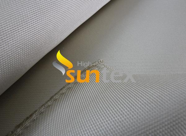 O silicone da fabricação da fibra de vidro revestiu o material do vidro de fibra da tela de pano