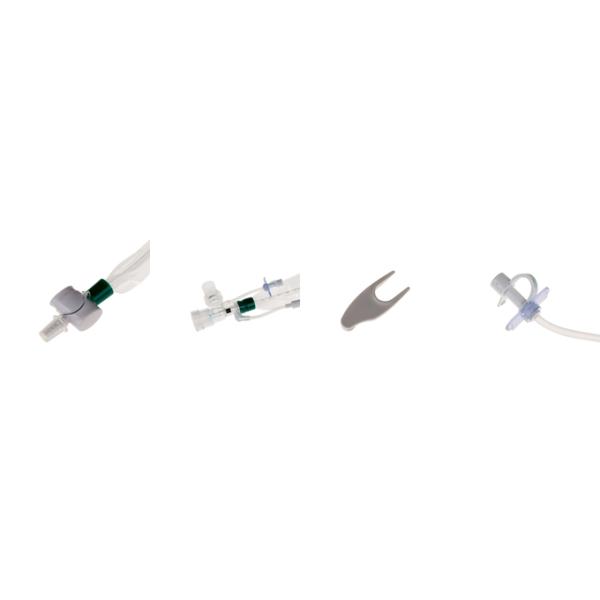 Medical All Sizes Closed Suction Catheter With Soft Blue Suction Tip