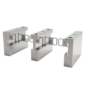 Auto Open Swing Gate Turnstile Access Control Supermarket Barrier With Card