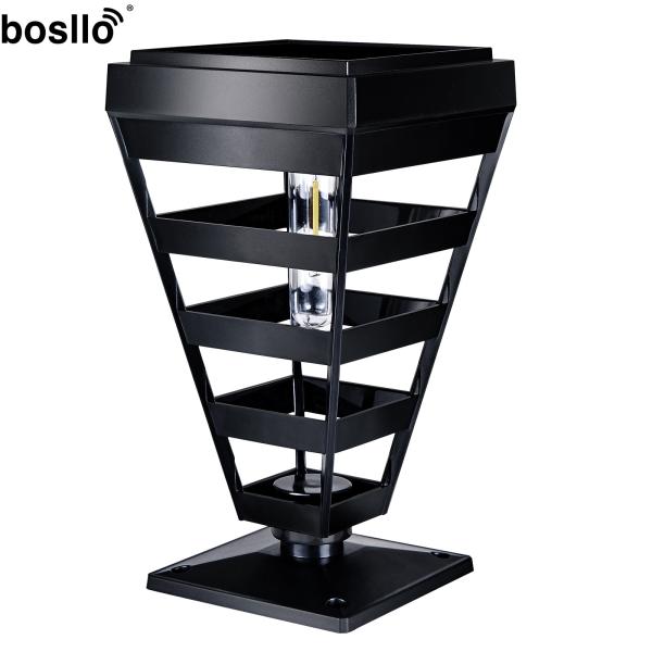 Lâmpadas solares exteriores de longa duração com resistência à água IP65 e bateria de 3,7V/2200mAh
