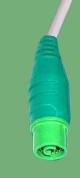 Durable NEC 3 Lead Ecg Cable 16 Pin With Accurate Measurement Insulated Type