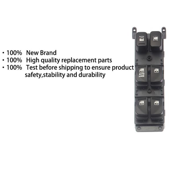 Auto Power window switch Front Left  for Hyundai Accent four door with  light 2006-2011 OE 93570-1E110
