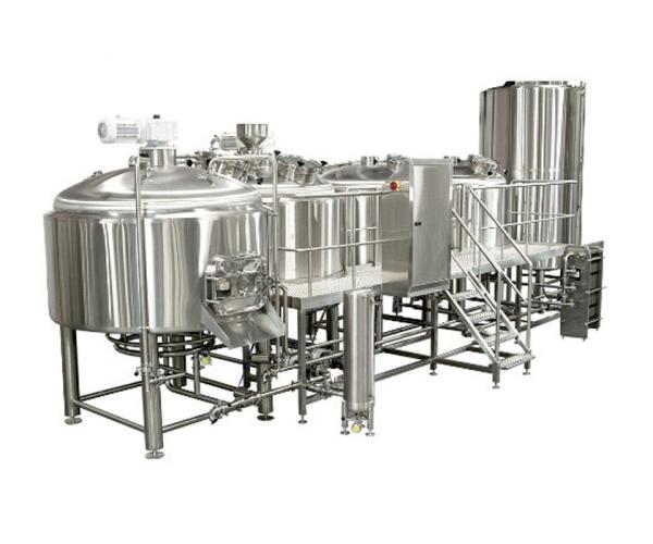 Electric Heating Small Brewery Equipment 500L Commercial Brew Kettle Eco Friendly
