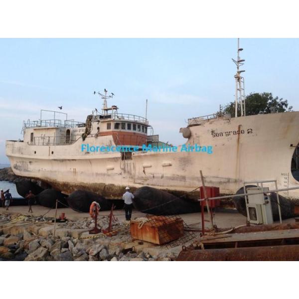 High Pressure Rubber Ship Launching Airbags For Boat Floating