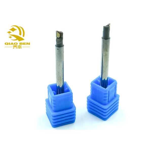 滑らかな破片直接CNCのフライスのダイヤモンドMCDはフルートPCDのエンド ミルを選抜します