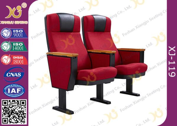 Metal Frame Auditorium Theater Seating 5 Years Warranty Concert Hall Seating