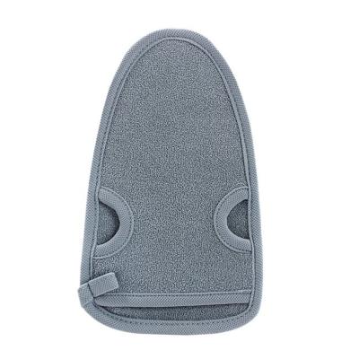 Fibre faite sur commande de Logo Exfoliating Bath Gloves Viscose pour le frottement mort de peau