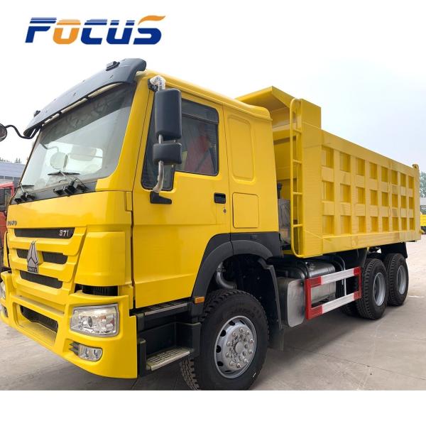 Used/Refurbished Sinotruk HOWO 375HP Tipper/Dump Truck for Mining/Construction Works