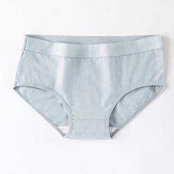 Brief Womens Hipster Cotton Panties Solid Pattern Plus Size Antibacterial