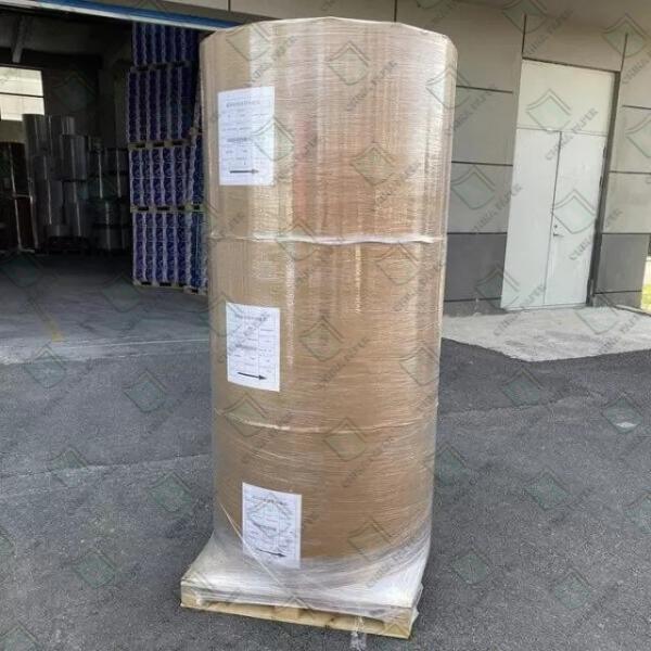 Papel de escritório de alto brilho BPA Caixa registradora gratuita POS Bancomat térmico Papel de rolos