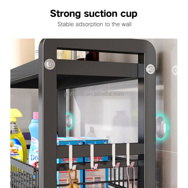 Saver Space Storage Holders & Racks Bathroom Organization Washing Drying Machine Stand Stacking Over Shelf Sliding Basket Drawer