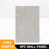 Panneaux muraux SPC Nouveau arrivée 600*2440*4mm Pierre imperméable plastique écologique Panneaux décoratifs intérieurs adaptés aux salles humides et aux salles de bains
