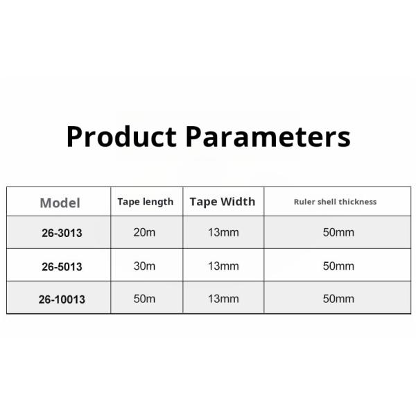 Taille du ruban d'ingénierie à haute ténacité Taille du ruban d'ingénierie en fibre de verre en PVC 30M