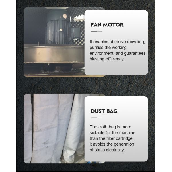 PLC Plastic Deburring Machine Automatic Sandblasting Machine