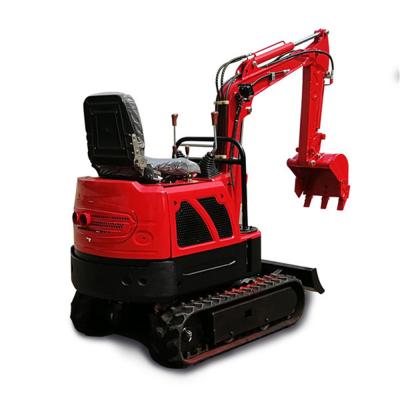 Trackhoe 2 hidráulicos Ton Mini Excavator Garden Digger