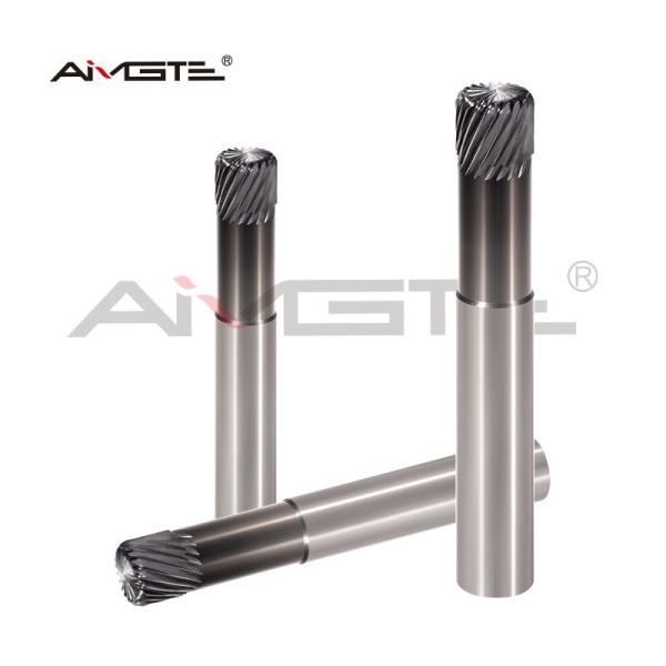 20 Flute Custom End Mill 20mm Solid Carbide Corner Radius End Mill High Feed Long Reach