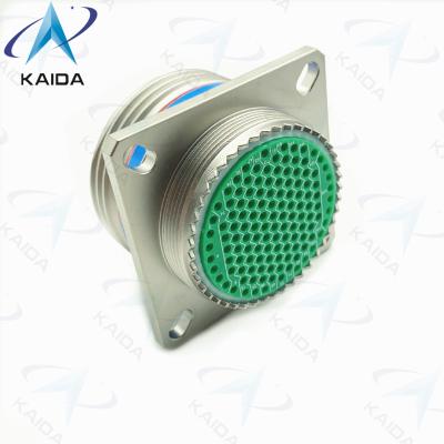 500V MIL-DTL-38999 Series 3 Connector 128 Male Pins Mil Dtl 38999 Ii.Electroless Nickel.D38999/20FJ35PA