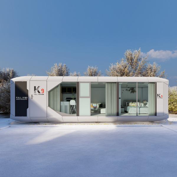 Luxury Mobile Tiny House Prefabricated Container Mini Smart Capsule House Villa