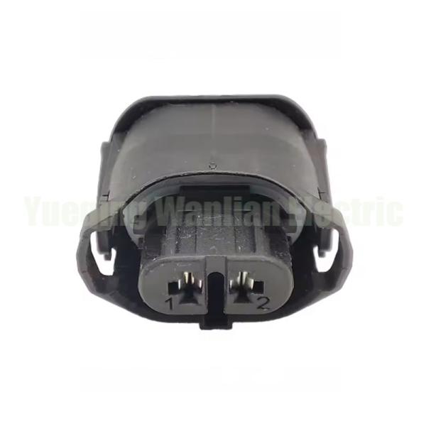 2 Pin 1-1355668-2 Car Front Bumper Fog Light Wiring Harness Housing Plug