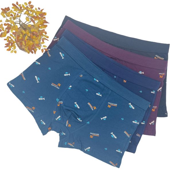 Factory Direct Sell 95% 3XL to 7XL MEN Boxer Briefs Printed Cotton Plus Size Mens Briefs