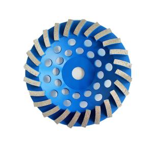o laser de 150mm soldou o concreto segmentado de Diamond Grinding Cup Wheel For,