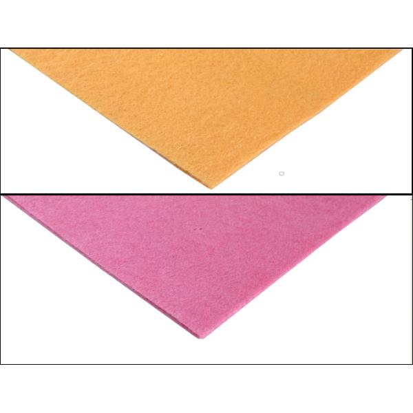 Чистка Needlepunched Nonwoven обтирает красить цвета устранимый или повторно использует пользу