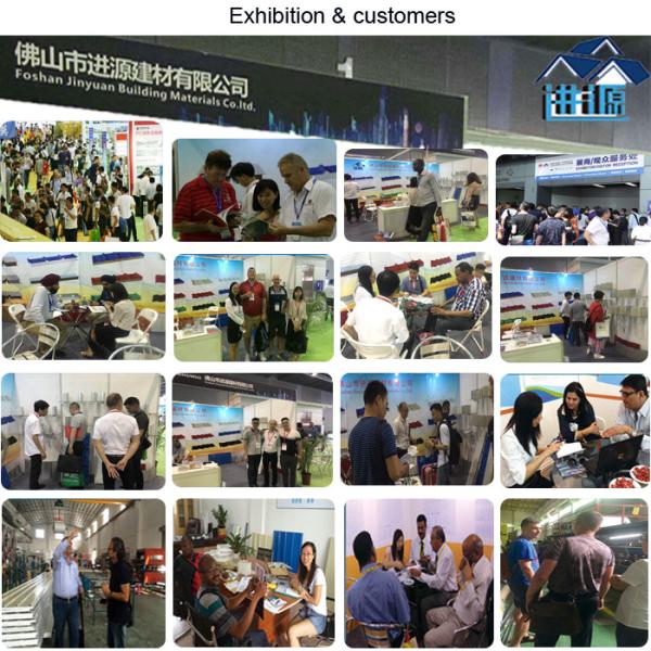 1150-50-0.426mm eps sandwich refractory panel with grey white color steel sheet