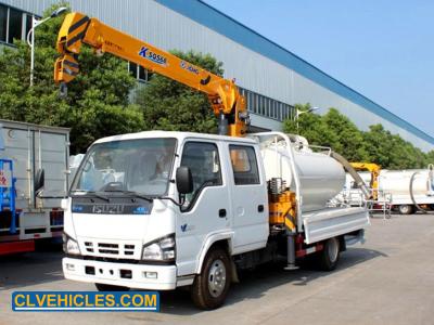 N Series ISUZU Truck Mounted Crane Lifting Truck 4X2 4m 3 ton