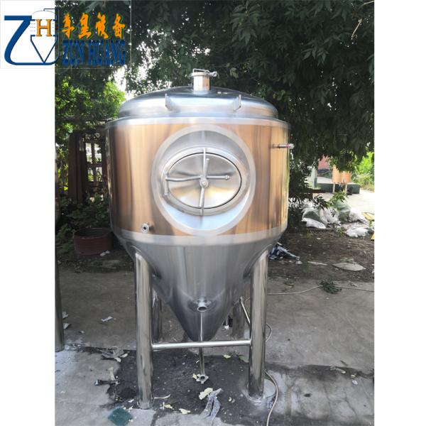 80mm PU 600L Beer Fermentation Tank Side Manhole 1.6 ㎡ Heat Area 280 KG Weight