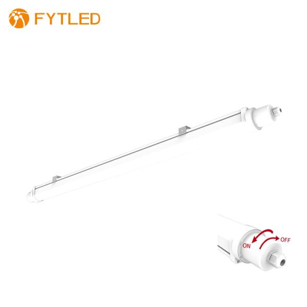 Flicker Free Driver 14300lm 110W IP65 LED Tube Light , Cool White LED Tube