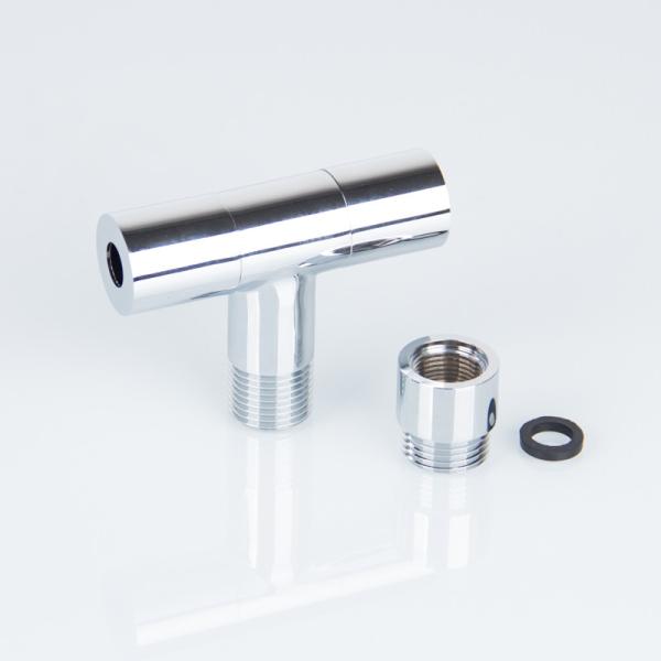 Zinc Handle Wall Mounted Chrome Polished Brass Bibcock