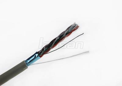 Cat6 personalizado Lan Cable porque cabo ethernet de cobre contínuo do ftp LSZH 305 M/Roll de 0.57mm