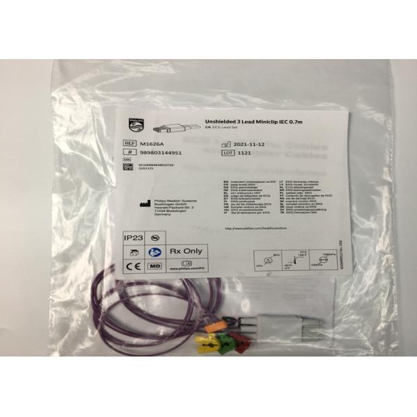 M1626A Interllivue Reusable ECG Lead Set Cables For Hospitals Clinics