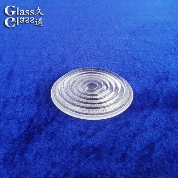 Customize Borosilicate Glass Fresnel Lens For Beam Shaping And Light Extraction