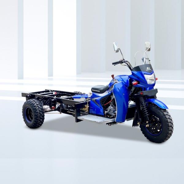 300cc Water Cooled Petrol Three Wheels Cargo Tricycle with Customized Body Frame