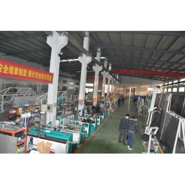 Fully Automated Bar Bending Machine , Aluminum Bending Machine Double Glass Line