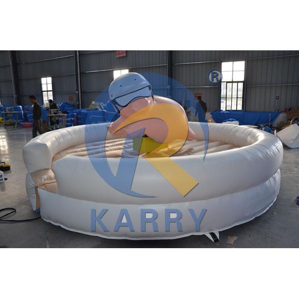 Inflatable Ride Mechanical Bull Rodeo with PORTABLE 3D Studio Virtual Experience