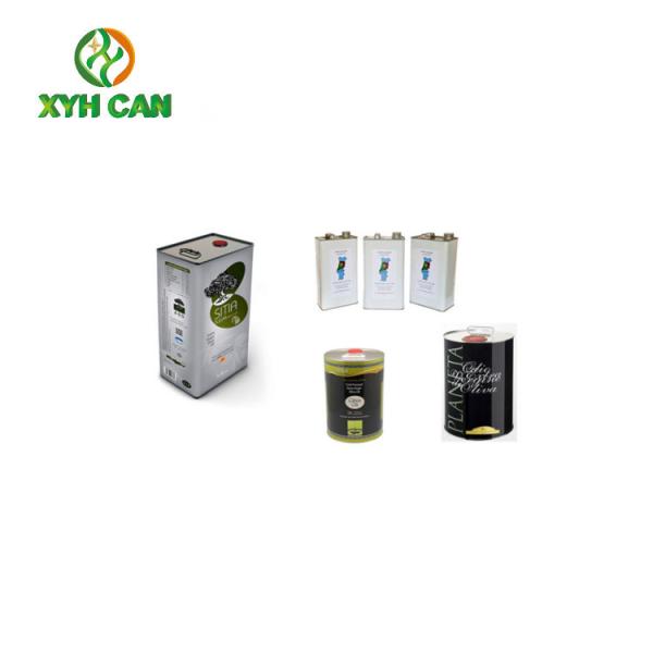 Recipiente do óleo de silicone de Carlsberg das conservas alimentares de Olive Oil Tin Can Tinplate
