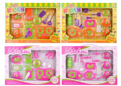 17  Little Girls Pretend Play Food Toys  , Plastic Mini Play Kitchen Utensils 20 Pcs