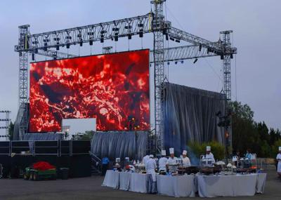 Super Slim Outdoor Rental LED Display P5.95 Mobile LED Video Wall 1/7 Scan Driving