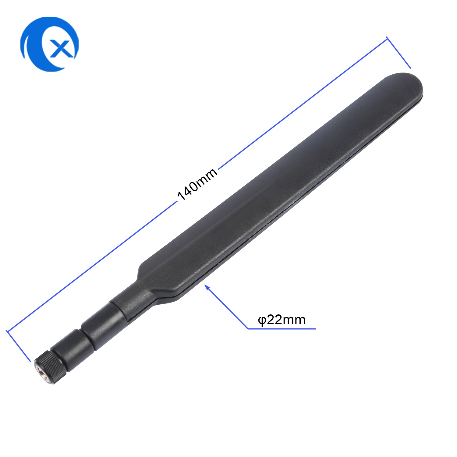 2.4/5.8 GHz Dual-Band High Gain 5dBi Omni Directional WiFi Antenna с застежным мужским разъемом RP-SMA для маршрутизаторов