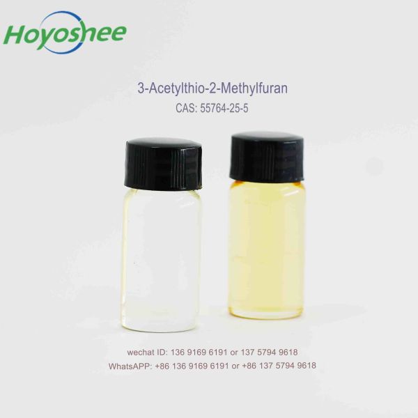 CAS:55764-25-5 High purity 2-Methyl-3-acetylthiofuran Thermal reactive meat flavor precursor