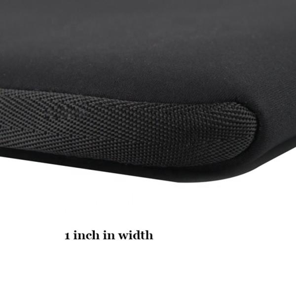 Durable Black 15.6 Inch Laptop Carrying Case Sleek Design Shockproof