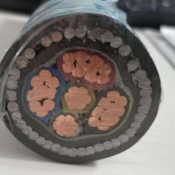 0.6/1 KV PVC Power Armoured Cable with Copper Conductor Low Voltage 12V Rating